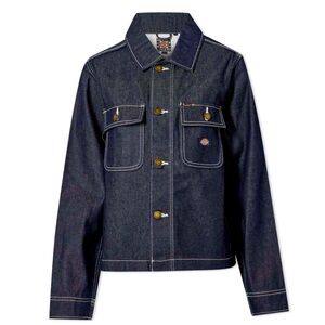 DICKIES 100 YEAR DENIM CHORE COAT Women's NEW WITH TAGS SZ LARGE **HARD TO FIND